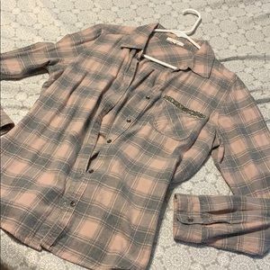 Maurices brand collard shirt